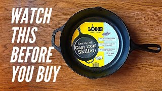 Lodge 1025” Cast Iron Skillet  Unboxing and Review [upl. by Ernestus]