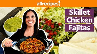 How to Make Chicken Fajitas  Get Cookin  Allrecipes [upl. by Dorcas]