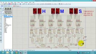 Sistemas Digitales  Reloj Digital Pausa  Reset  Configuración con IC 74393 con Prueba [upl. by Dnomaj361]