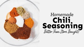 Homemade Chili Seasoning Mix [upl. by Duval]