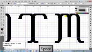 Design a Typeface in Illustrator [upl. by Anaujd875]