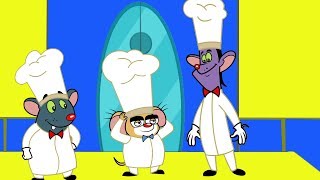 RatATat Cooking Masters Mice Brothers Special Cartoon Chotoonz Kids Funny Cartoon Videos [upl. by Publius104]