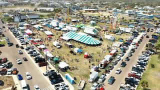 Rockport Texas 2nd annual Crawfish Festival Spring break 2021 [upl. by Roti94]