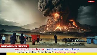 US panic Final USGS warning before sunsetas Yellowstone volcano magma eruptsRumbling across land [upl. by Schluter414]