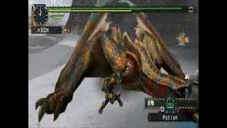 MHF2 HR2HR3 Tigrex Urgent Mission ティガレックス [upl. by Misak]