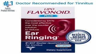 LipoFlavonoid Plus Ear Health Supplement Most Effective Over the Counter Tinnitus Treatment 1 [upl. by Ycnaffit]