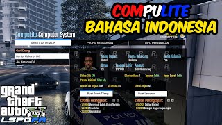 CARA GANTI MOD COMPULITE LSPDFR JADI BAHASA INDONESIA DI GTA 5 [upl. by Gnol]