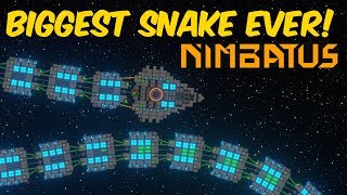 Nimbatus E9 BIGGEST DRONE SNAKE EVER [upl. by Ellertnom]