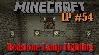 Redstone Lamp Lighting  LP 54 [upl. by Akamaozu]