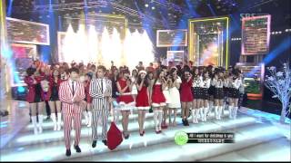 Opening 오프닝 SBS Inkigayo 20111225 [upl. by Hamitaf320]