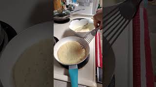 Making pancakes for breakfast ytviral makefoodeasy cooking lifestylechannel food dilicious [upl. by Bugbee]