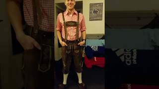 German Bavarian Oktoberfest Trachten Lederhosen Complete Outfit Review [upl. by Eegnat]