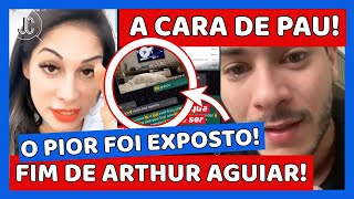 🔥PRINTS CHOCANTES E PIOR FACE DE ARTHUR AGUIAR É EXPOSTA ELE TOMA DECISÃO DRÁSTICA E DÁ ESCÂNDALO [upl. by Yruama]