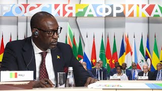 Discours du ministre Abdoulaye Diop à la première Conférence ministérielle du Forum RussieAfrique [upl. by Dlonra]