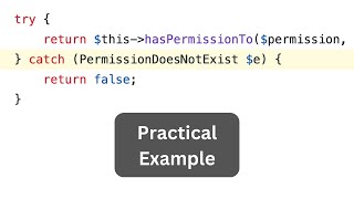 Exceptions in Laravel Spatie Permission Example [upl. by Ataymik]