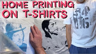 IT WORKS TShirt printing with Gel Plates [upl. by Maureen]