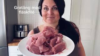 wwwmadameedithse  Gratäng med fläskfilé [upl. by Anestassia]