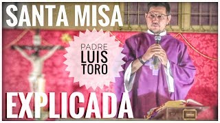 SANTA MISA EXPLICADA COMPLETA EN VIVO PADRE LUIS TORO desde BUENOS AIRES ARGENTINA [upl. by Laniger314]