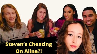 Steven Is Cheating on Alina Double Date with Chantel and Pedro [upl. by Corin]