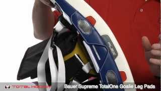 Bauer Supreme TotalOne Goalie Leg Pads [upl. by Michaud316]