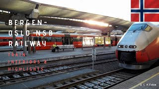 Journey on the Bergen Railway to Oslo Top 10 scenic trains of the world19201080 HD [upl. by Bastian]