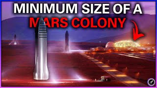 Two Missions One Launch  Mars Colony Size Limit  Starships Ready [upl. by Stoughton]