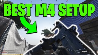 The NEW BEST M4 SETUP In FRONTLINES Roblox [upl. by Grayson]