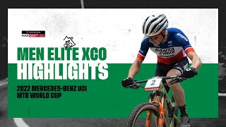 Round 3  Men Elite XCO Albstadt Highlights  2022 MercedesBenz UCI MTB World Cup [upl. by Ignatia69]