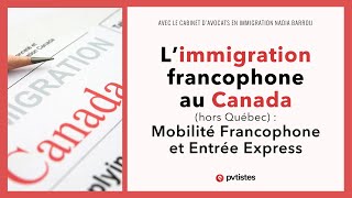 🇨🇦 Limmigration francophone au Canada hors Québec [upl. by Quincy337]