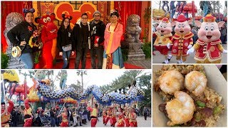 LUNAR NEW YEAR AT DISNEY CALIFORNIA ADVENTURE  February 9 2019 [upl. by Devan]