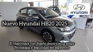 HYUNDAI HB20 Hatchback 2025 MID automático  Seguridad y Tecnología de otro segmento [upl. by Heimlich876]