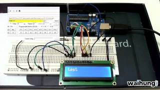 Arduino Interfacing with HD44780 LCD [upl. by Basilio]