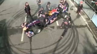 Red Bull Racing demonstration in Bogota Colombia [upl. by Farver976]