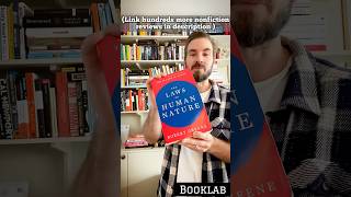 Quick Review  “The Laws of Human Nature” by Robert Greene  1 Min Review books [upl. by Allimac]