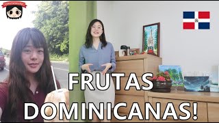 FRUTAS DOMINICANAS QUE NO HAY EN COREA [upl. by Reinert]