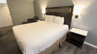 Rodeway Inn  Choice Hotels  San Jose Area  Newly Renovated  One King Room [upl. by Boehmer]