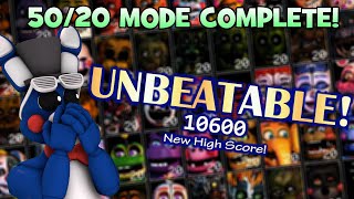 5 years later I FINALLY BEAT 5020 MODE  FNAF Ultimate Custom Night [upl. by Finnegan]