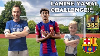 BOOM TEGO JESZCZE NIE BYŁO LAMINE YAMAL CHALLENGE FC BARCELONA PANINI FIFA 365 2025 [upl. by Ajnot]