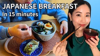 15 Minute Japanese Breakfast Recipes That Will Sustain You Until Lunchtime [upl. by Niryt]