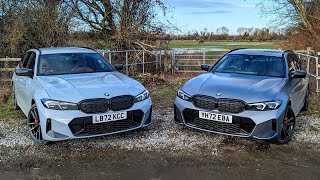 Which is Best BMW M340d vs M340i 060 amp MPG Test  Diesel vs Petrol  4k [upl. by Airdnua]