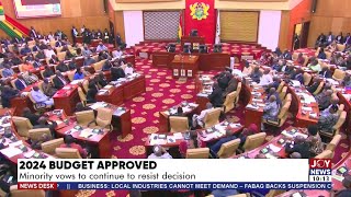 2024 Budget Approved Minority vows to continue to resist decision [upl. by Keithley194]