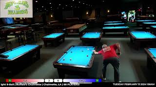 Monday Night 9Ball  Buffalos Chalmette  Chalmette LA  66 Players [upl. by Obediah530]