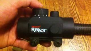 Tasco Red Dot Scope Part 2 [upl. by Einram]