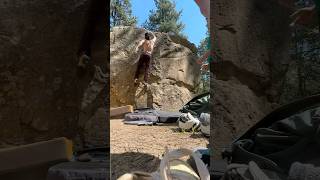 “Just stand up” Lightner Creek Durango CO bouldering [upl. by Anal]