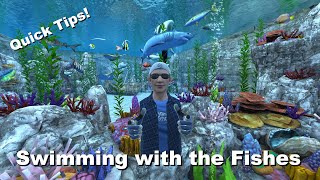 Quick Tips Swimming with the Fishes in Real VR Fishing [upl. by Farrel]