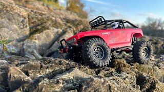 Axial Scx24 Deadbolt doing some crawling [upl. by Ahtennek]