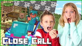 Close Call  Minecraft Challenge Games [upl. by Neraj233]