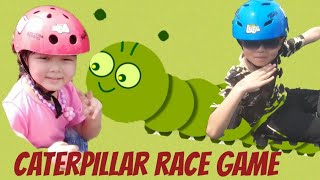 CATERPILLAR RACE GAME  BROSIS JUAN LYNN [upl. by Brantley663]