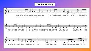 Do Re Mi Song Grade 4 [upl. by Adiene]