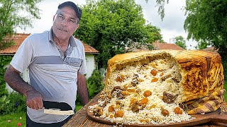 The King Dish of Azerbaijani Cuisine  Shakh Pilaf [upl. by Zoba]